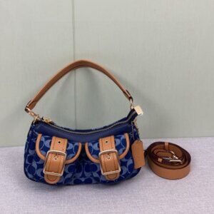 COACH vintage underarm baguette bag mahjong bag
